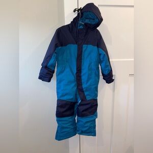 Toddler Snowsuit & Hat Set 3T